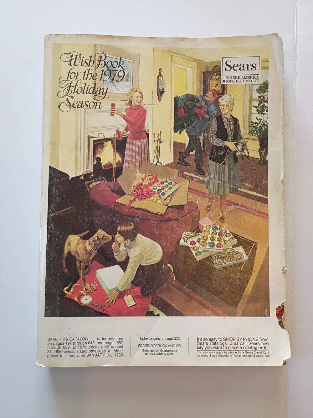vintage 1979 Sears Christmas wishbook
